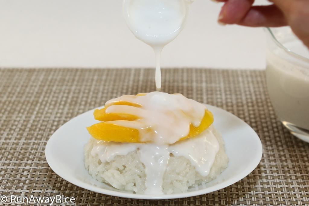 Coconut Sticky Rice and Mango RunAwayRice