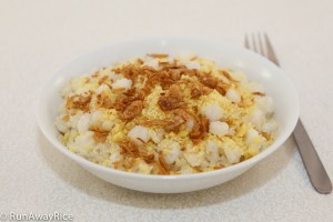 Sticky Rice with Hominy - easy to make and so delicious | recipe from runawayrice.com
