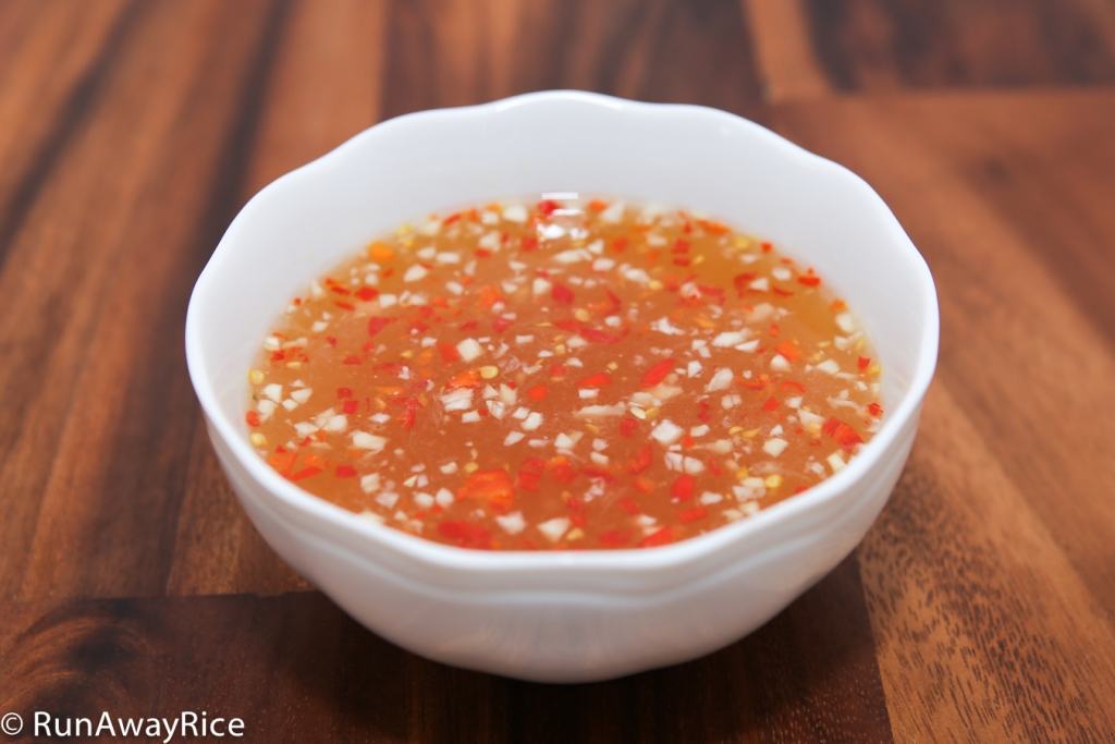 Vietnamese Fish Sauce Dipping Sauce - Essential Sauce for Your Dishes | recipe from runawayrice.com