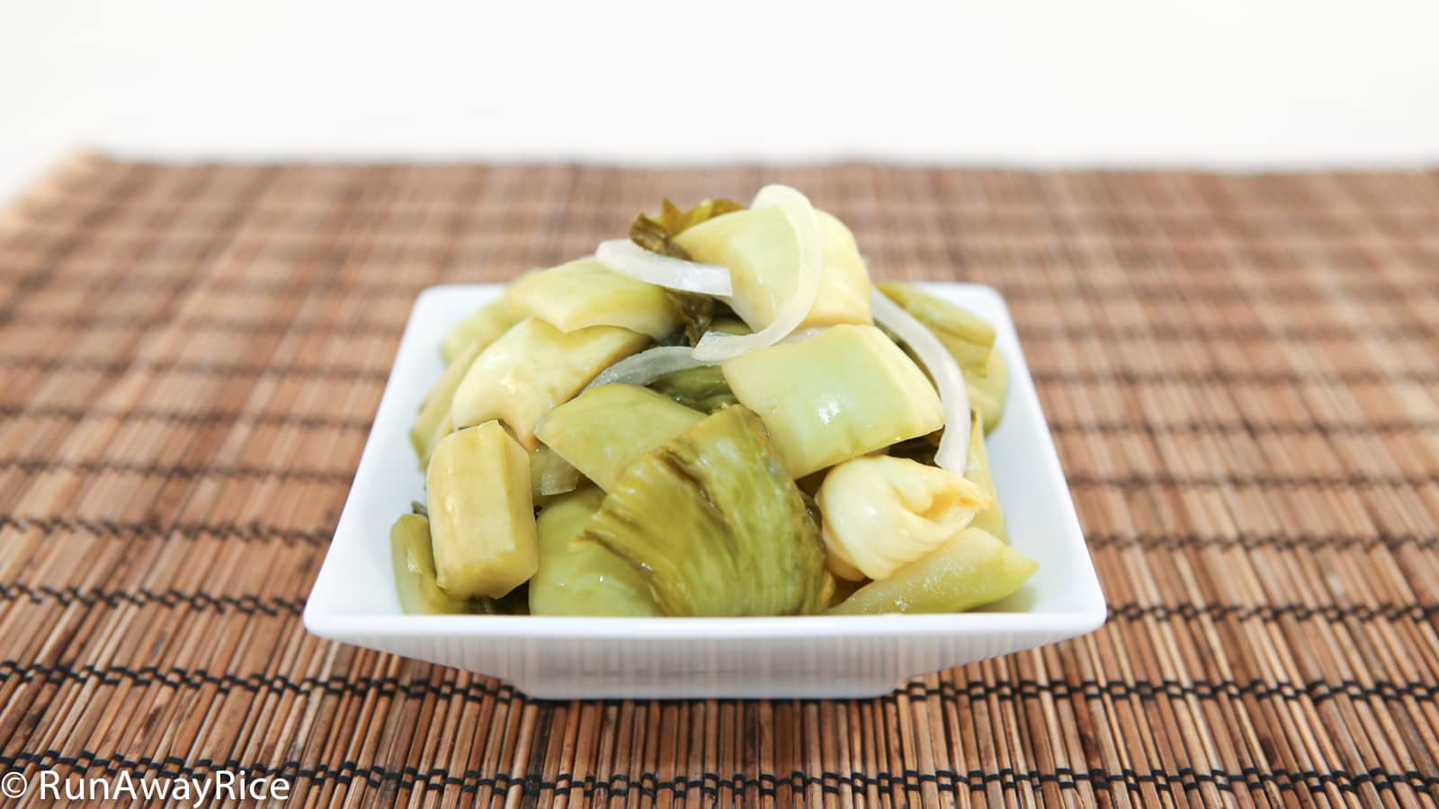 Vietnamese Pickled Mustard Greens Dưa Cải Chua - Beyond Sweet and Savory