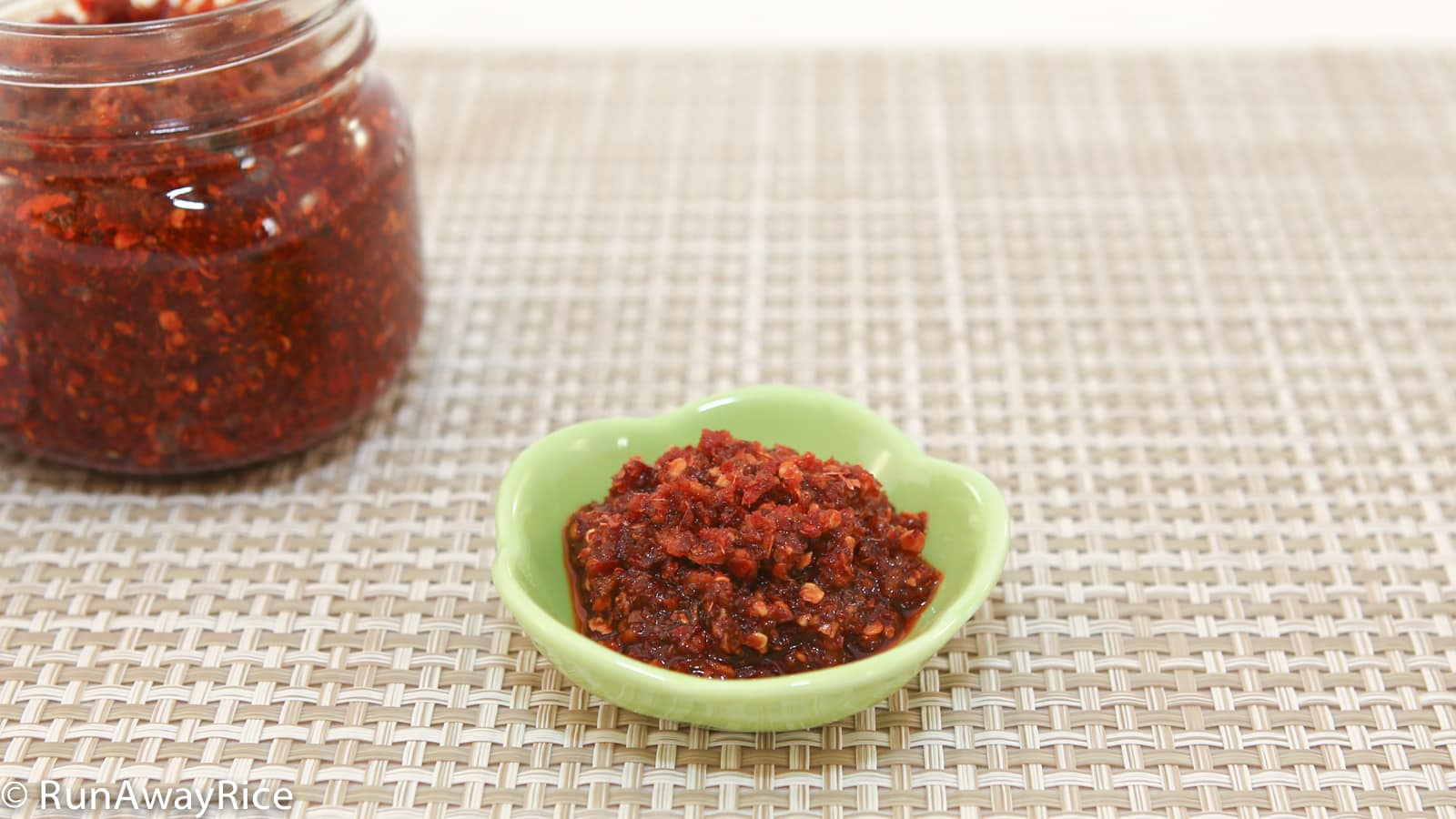 Satay Chili Paste (Ot Sa Te) RunAwayRice