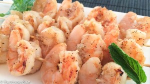 Lemongrass Grilled Shrimp - A few simple ingredients makes this the easiest dish to make!