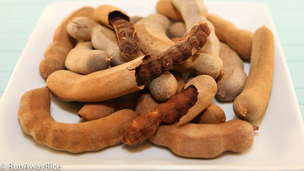 Dried Tamarind - this one of a kind fruit has a distinctly tart taste! | recipe from runawayrice.com