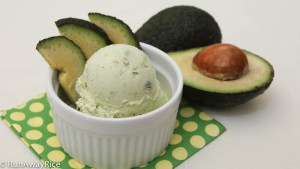 Ripe avocados make a delicious and unique addition to ice cream. This is a must-try recipe!