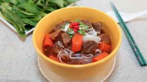 Serve this delicious Beef Stew over tapioca noodles for a hearty noodle soup!