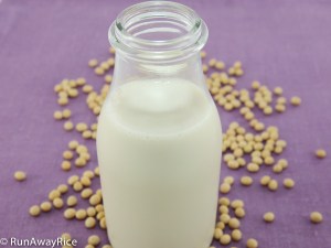 Delicious and refreshing homemade Soy Milk