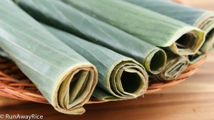 Tips and tricks for preparing banana leaves for your favorite Asian dishes | runawayrice.com