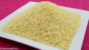 Delicious Sticky Rice Coated with Mung Bean (Xoi Voi) | recipe from runawayrice.com