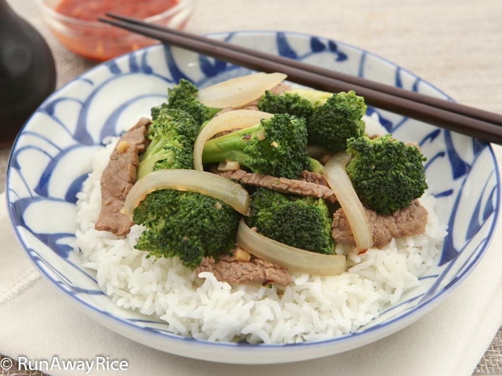 5-Spice Beef and Broccoli: Simple, Flavorful and Delicious! | recipe from runawayrice.com