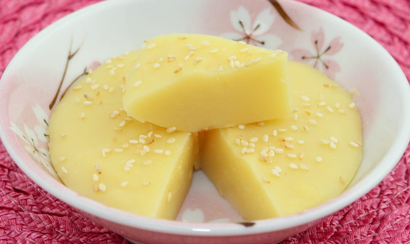 Easy and Healthy Sweet Treat: Mung Bean Pudding (Che Kho) | recipe from runawayrice.com