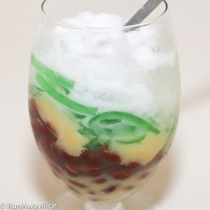 Three Colors Dessert (Che Ba Mau) - So Refreshing and Sweet | recipe from runawayrice.com