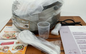 Tiger IH Rice Cooker - Unboxed, all items still in plastic | runawayrice.com