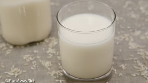 Rice Milk - easy to make and super healthy | recipe from runawayrice.com