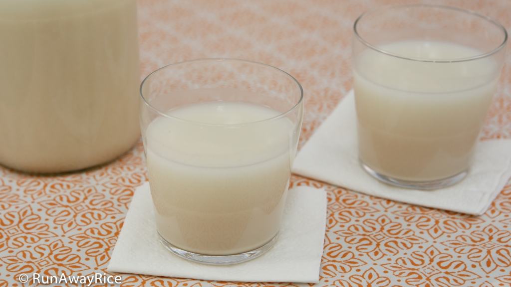Rice Milk - delicious dairy-free alternative | recipe from runawayrice.com