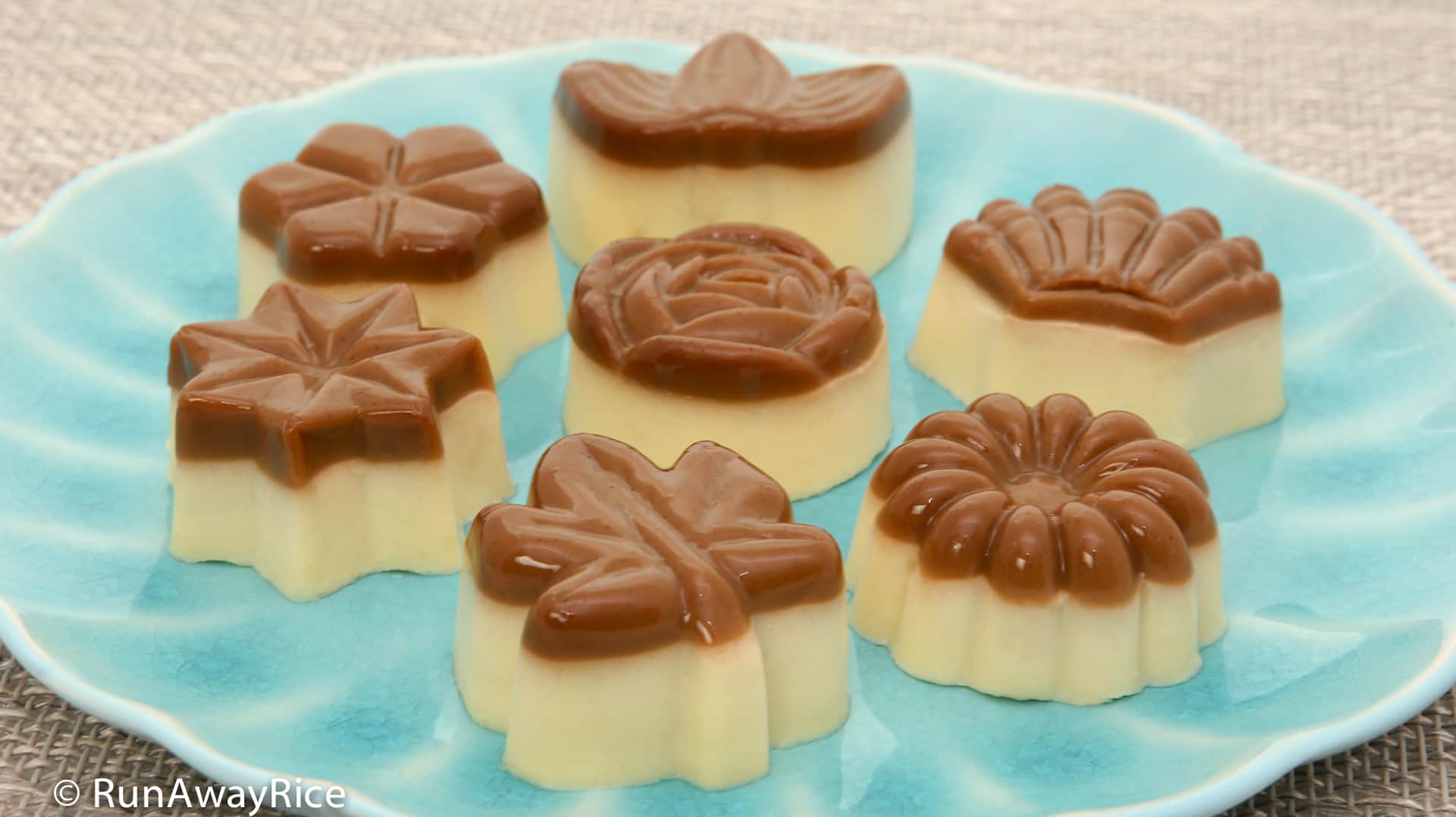 Coffee Flan Agar Jelly Refreshing Cold Dessert, Easy Recipe with Video