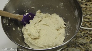 Cream Cheese Spritz Cookie Dough | recipe from runawayrice.com