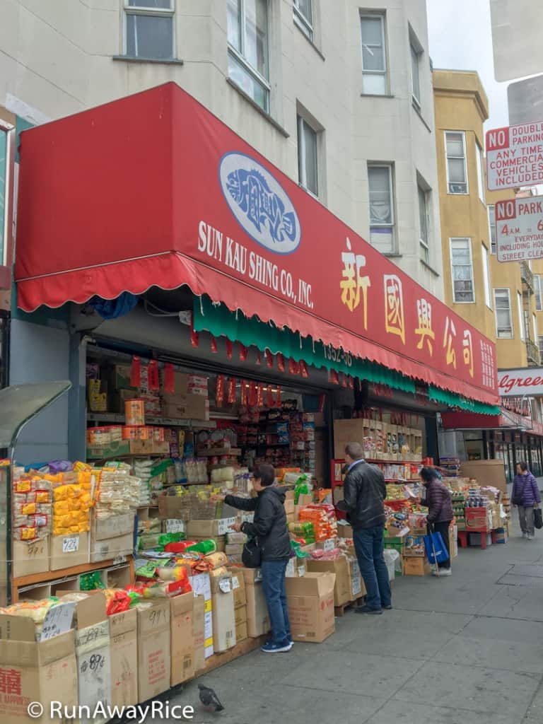 Chinatown, San Francisco - Sun Kau Shing Co Grocery Store | runawayrice.com