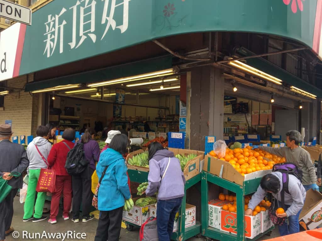 Chinatown, San Francisco - Fresh Fruit and Produce Market | runawayrice.com
