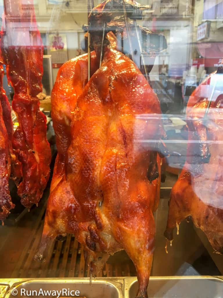 Chinatown, San Francisco - Hanging Chinese Roast Duck | runawayrice.com