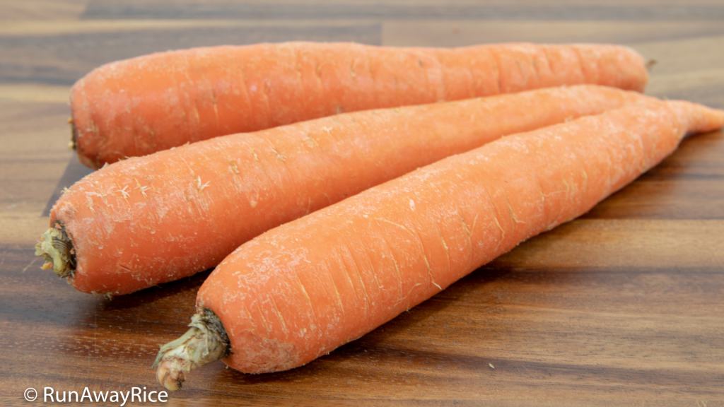 Carrot and Radish Pickles (Do Chua) - Plump Carrots | recipe from runawayrice.com