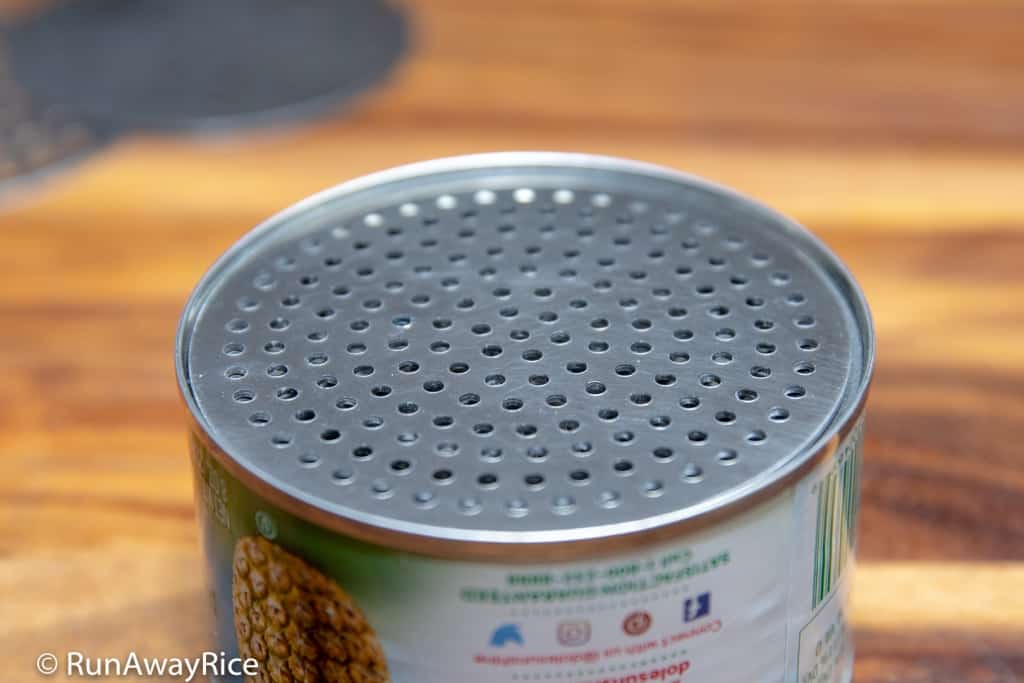 How to Make a Vermicelli Disk for the Metaltex Potato Ricer | runawayrice.com