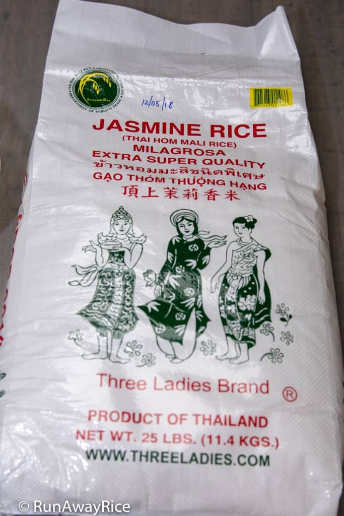 Perfect Instant Pot Jasmine White Rice - Three Ladies Brand | recipe from runawayrice.com