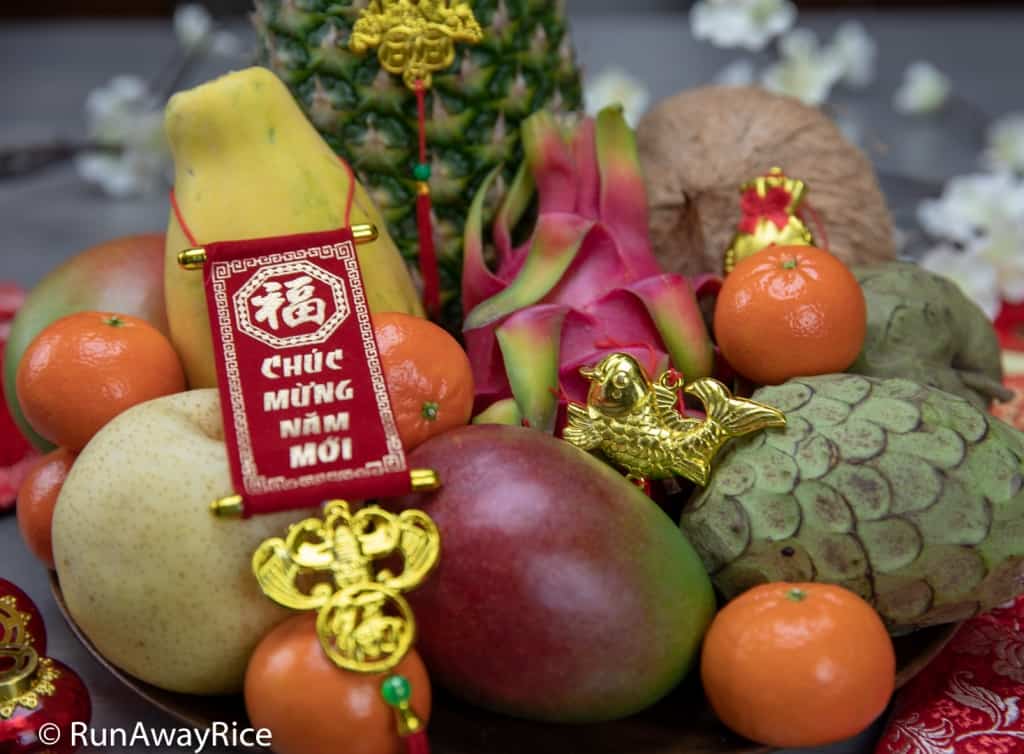 Fruits for Lunar New Year - How to Make a Gorgeous Fruit Plate! | runawayrice.com