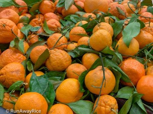 Fruits for Lunar New Year - Mandarins | runawayrice.com
