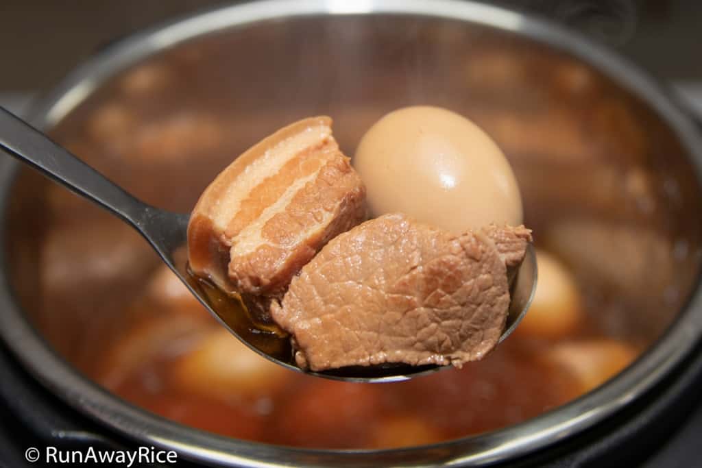 Instant Pot Caramelized Pork and Eggs (Thit Kho Trung) All the Flavors of Slow-Cooked in Half the Time! | recipe from runawayrice.com