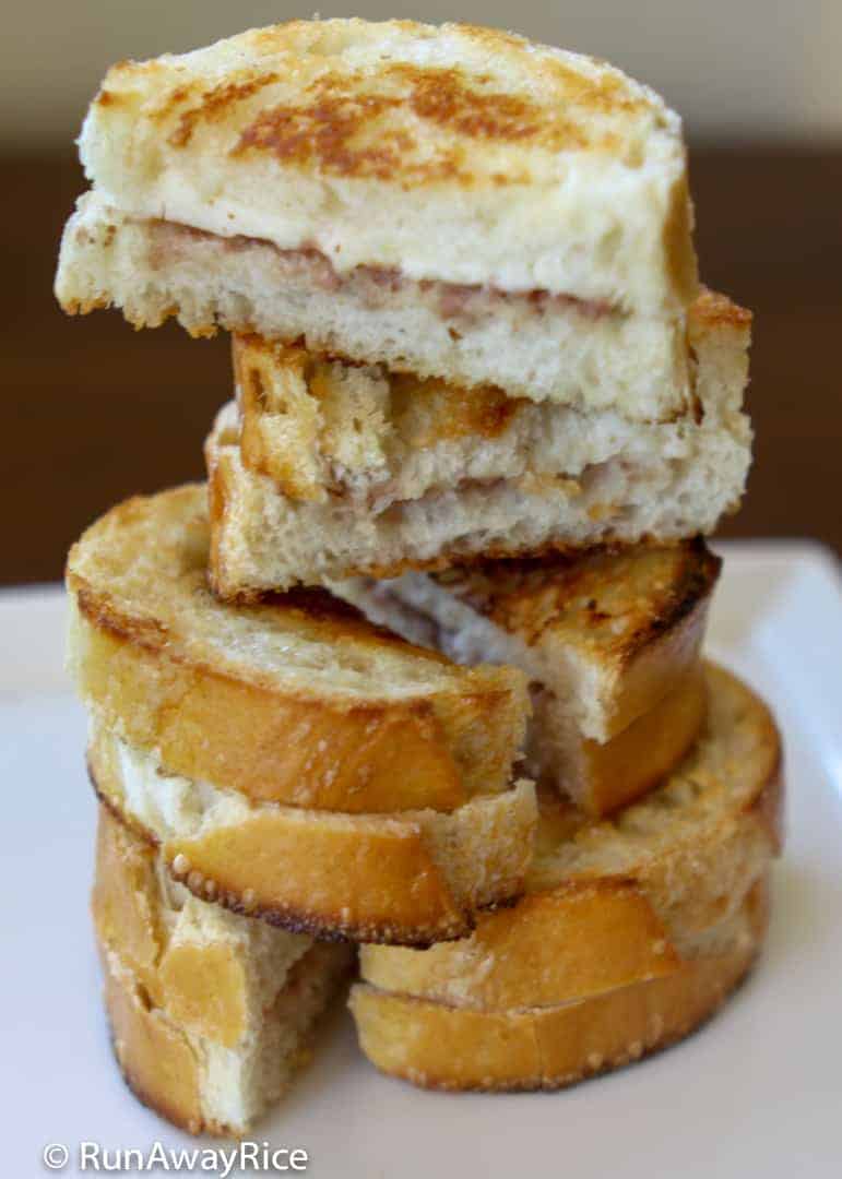 Viet Grilled Cheese Sandwich - Fusion Flavor Twist! | recipe from runawayrice.com