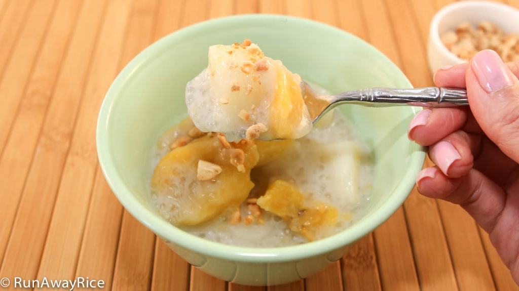 Cassava Sticky Rice Sticky Rice and Banana Cakes (Banh Tet Chuoi) - Pressure Cooker Recipe