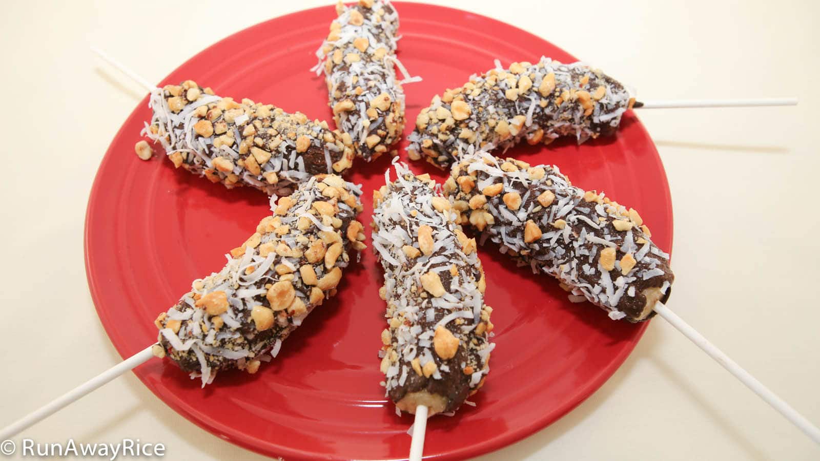 ChocolateDipped Frozen Bananas RunAwayRice