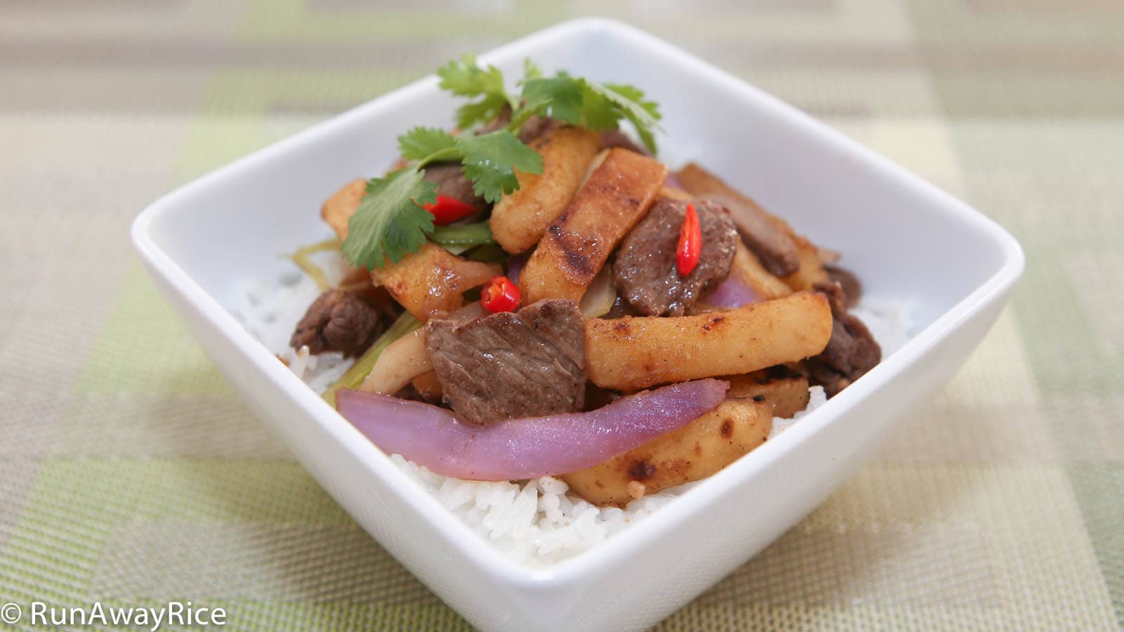 StirFried Beef and Potatoes (Bo Xao Khoai Tay) RunAwayRice