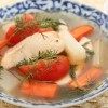 Hearty Vietnamese Fish Soup with Fresh Dill--one of the easiest soups to make!