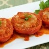 Stuffed Tomatoes (Ca Chua Nhoi Thit) - meat-filled tomatoes in a hearty sauce