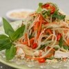 Kohlrabi Chicken Salad (Goi Su Hao Thit Ga) - crispy summer salad with a zesty dressing | recipe from runawayrice.com
