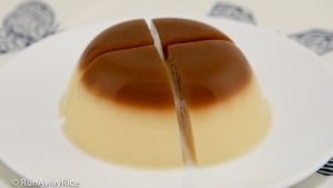 Coffee Flan Agar Jelly (Thach Flan Ca Phe) - a tasty combination of flan and jelly, Delish! | recipe from runawayrice.com