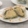 Sticky Rice and Mung Bean Dumpling (Banh Khuc) - savory and hearty Vietnamese dumplings | recipe from runawayrice.com