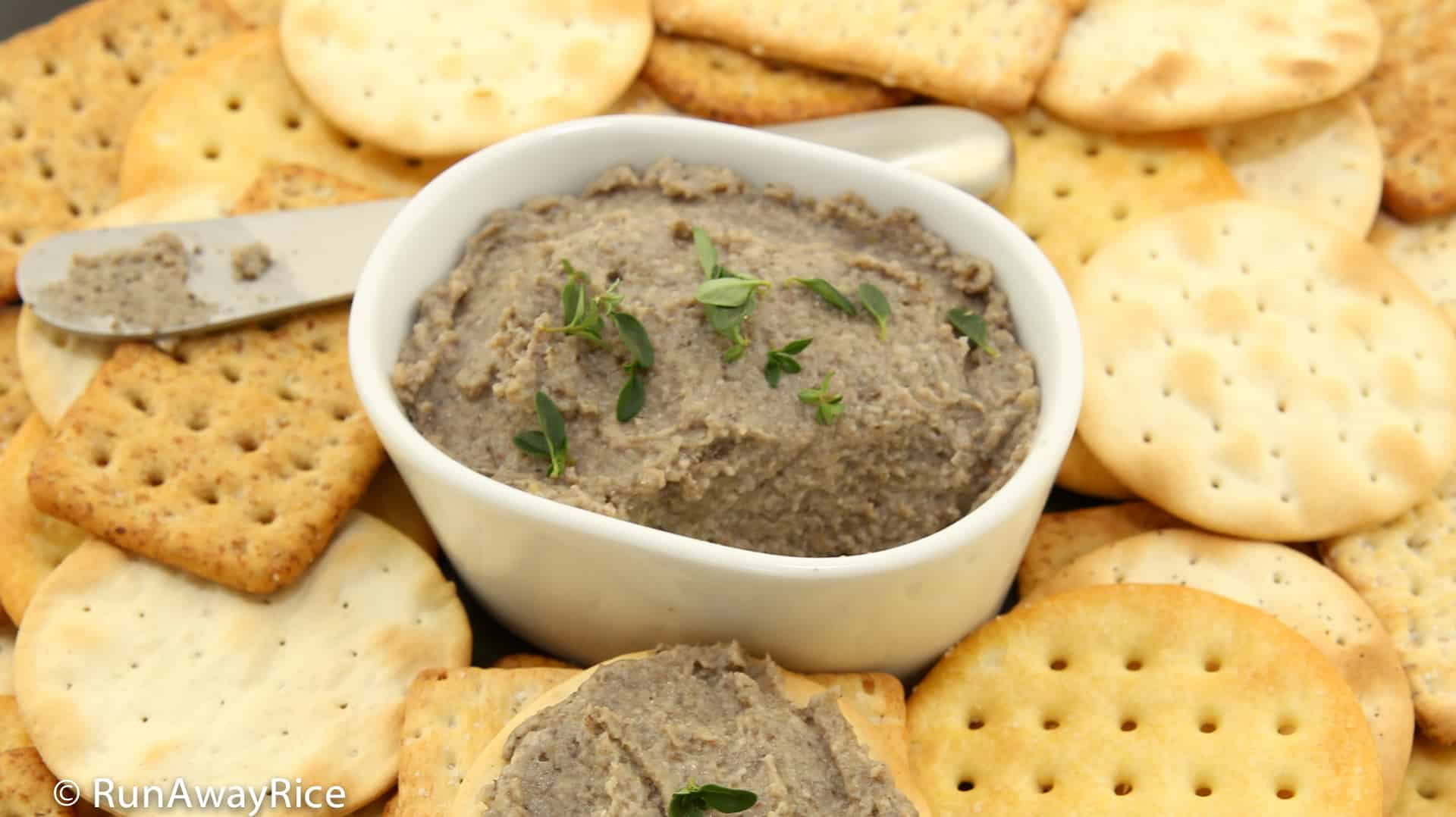 Vegetarian Pate / Faux Gras (Pate Chay) Easy Recipe with Video