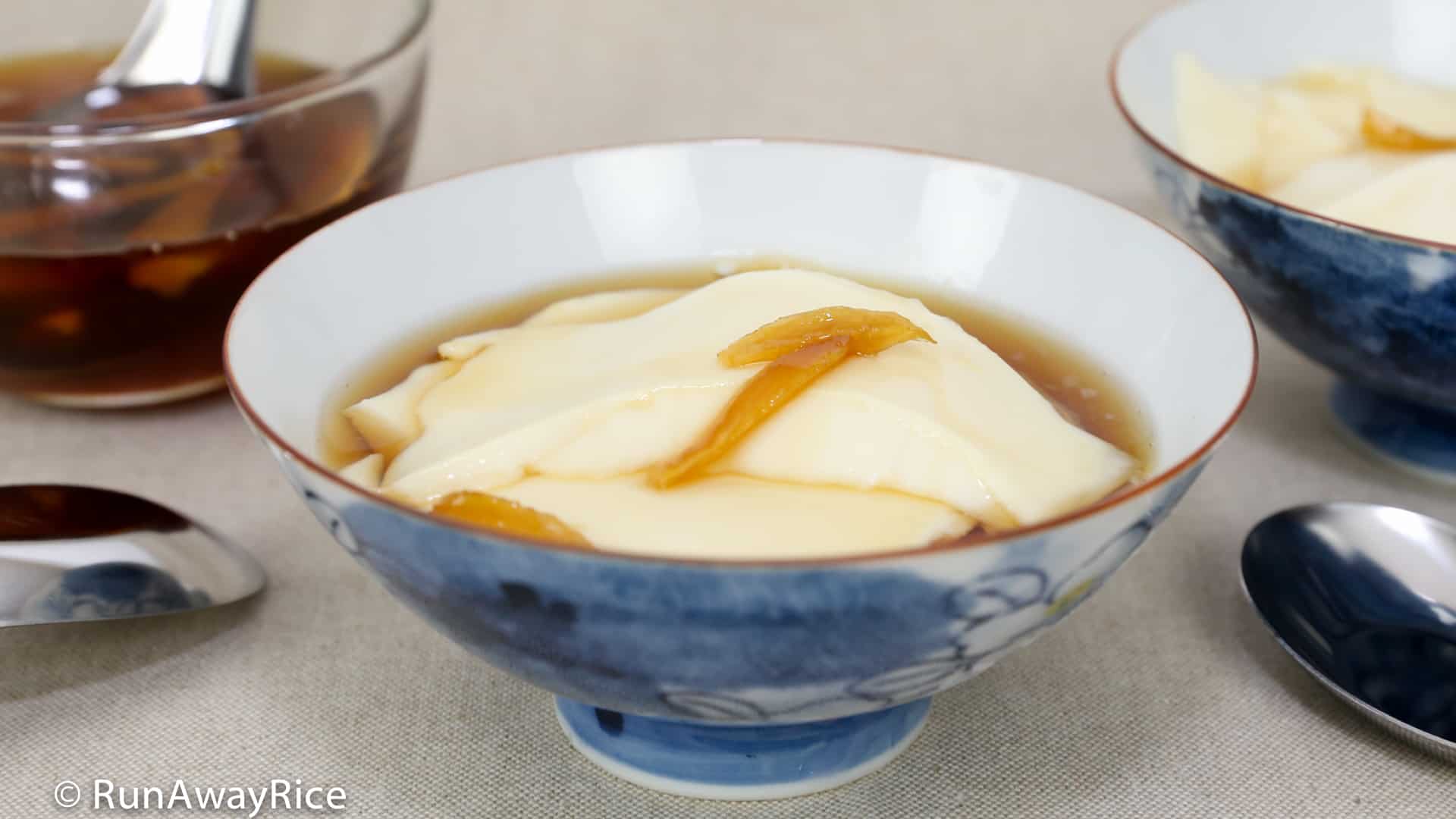 Tofu Pudding Dau Hu Nuoc Duong Tao Pho Easy Recipe With Video