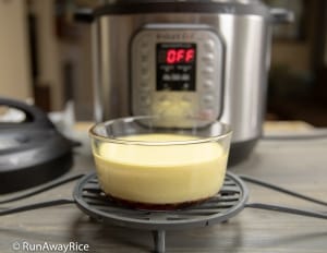 Instant Pot Flan / Caramel Custard / Banh Flan - Super Easy Pressure Cooker Recipe | from runawayrice.com