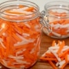 Carrot and Radish Pickles (Do Chua) - Easy Refrigerator Pickles Recipe | recipe from runawayrice.com
