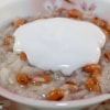 Rice Pudding with Black-Eyed Peas and Coconut Milk (Che Dau Trang) - Classic Vietnamese Dessert | recipe from runawayrice.com