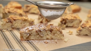 Swedish Visiting Cake Bars - Bake a Difference with OXO for Cookies for Kids' Cancer | recipe from runawayrice.com