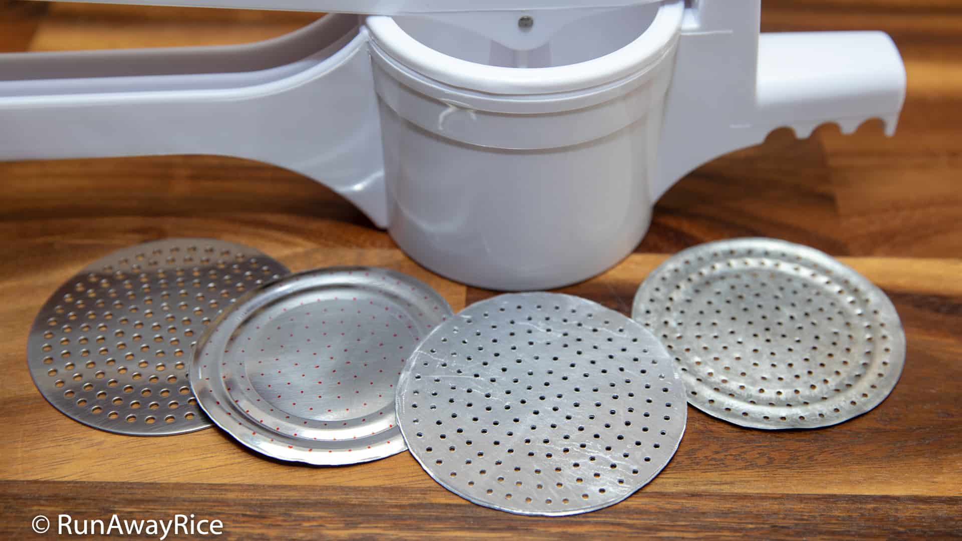 How to Make a Vermicelli / Thin Noodle Disk RunAwayRice