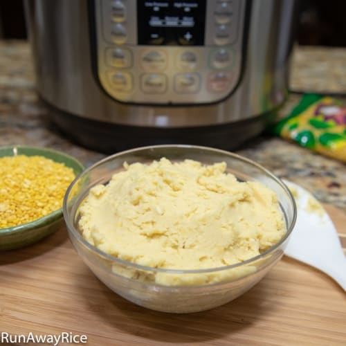 Instant Pot Mashed Mung Bean (Dau Xanh Danh) RunAwayRice