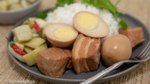 Instant Pot Caramelized Pork and Eggs (Thit Kho Trung) - Busy Gal's Recipe! | recipe from runawayrice.com